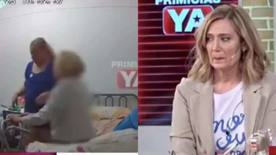 Marcela Coronel denunció que la cuidadora golpeaba brutalmente a su madre de 100 años
