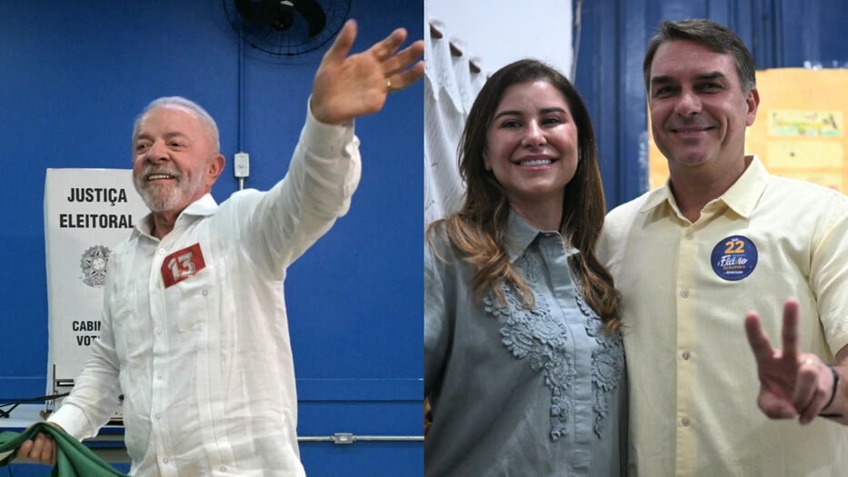 Balotaje en Brasil: Lula y Flávio Bolsonaro ya votaron y lanzaron críticas cruzadas