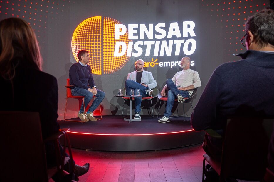 Alejandro Laborde, Alan Descoins y Estanislao Bachrach. Foto: cedida a Montevideo Portal