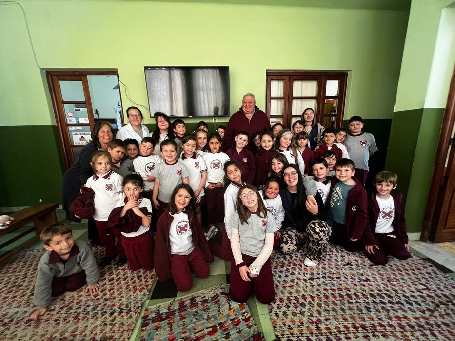 En un colegio.