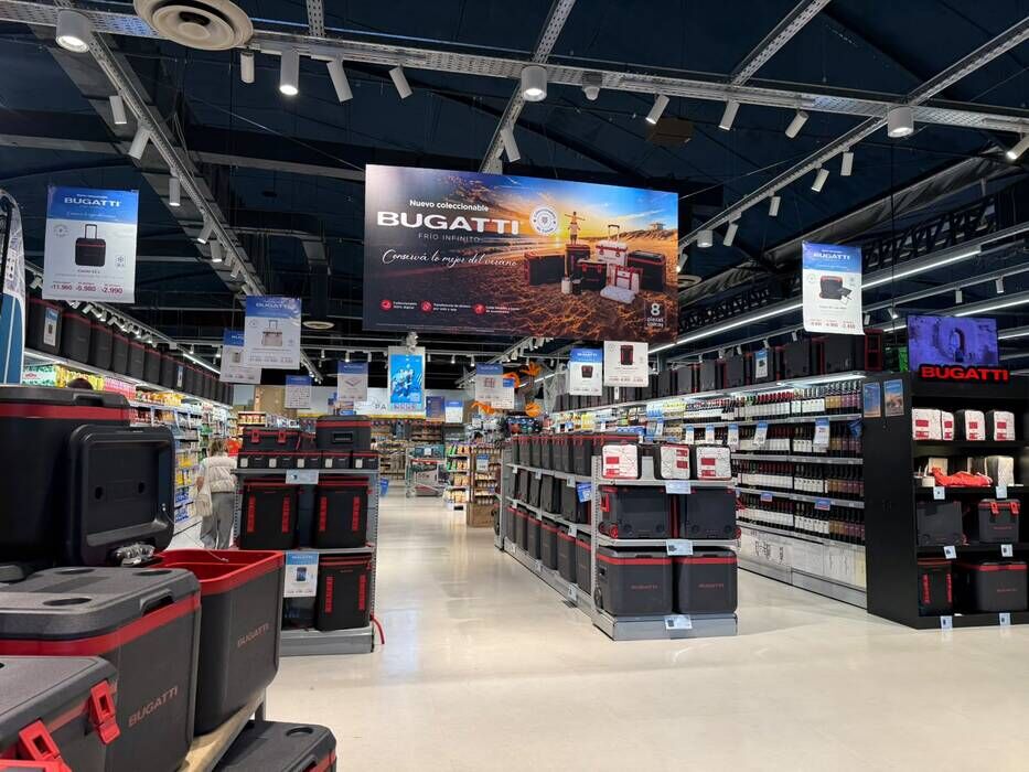 Tienda Inglesa presentó Bugatti Frío Infinito: ocho productos para el verano